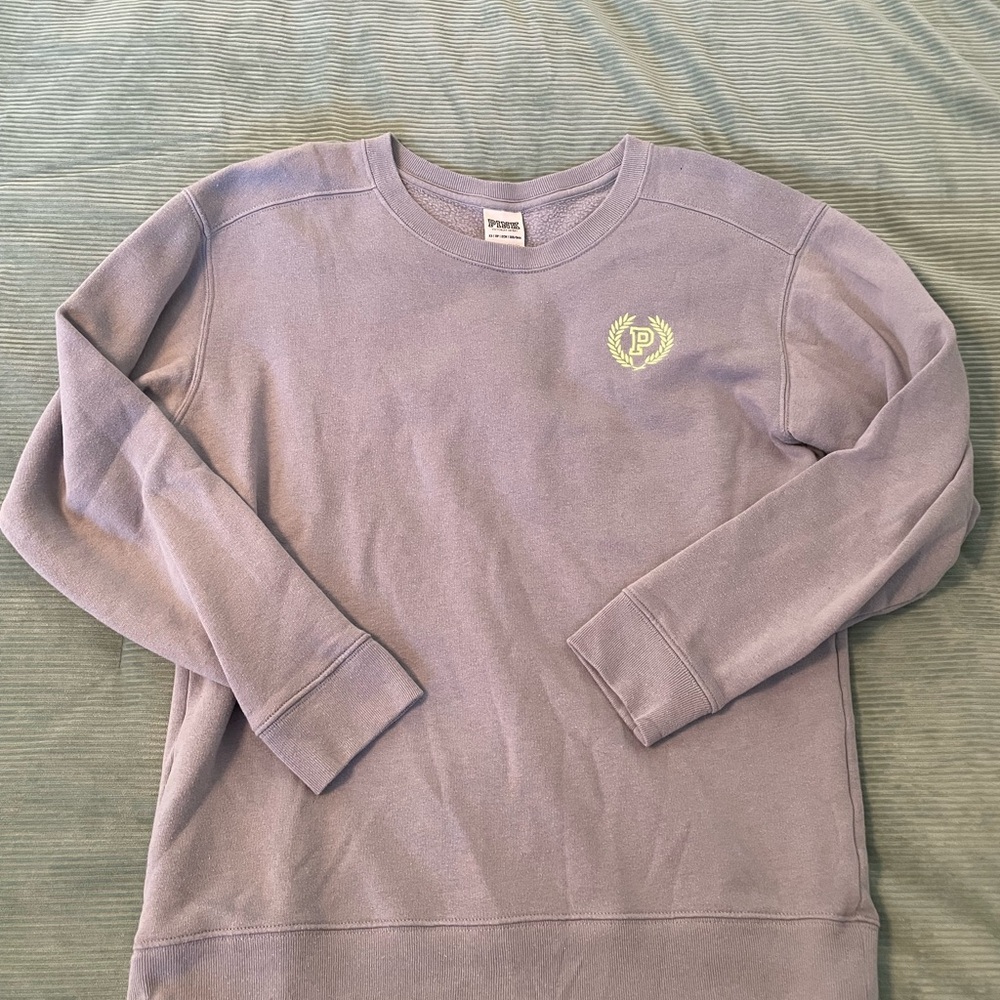 Women’s Grey VS PINK Crew neck sweatshirt